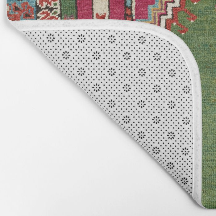 Kirsehir Central Anatolian Prayer Rug Print Bath Mat Gallery Image 2