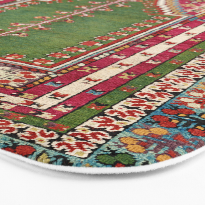 Kirsehir Central Anatolian Prayer Rug Print Bath Mat Gallery Image 3