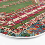 Kirsehir Central Anatolian Prayer Rug Print Bath Mat Gallery Image 3