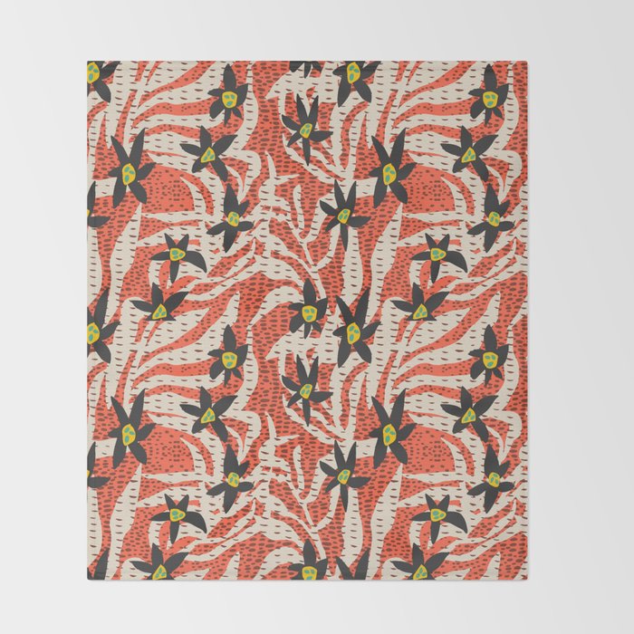 BAZAAR MAXIMA WILD Throw Blanket Gallery Image 2