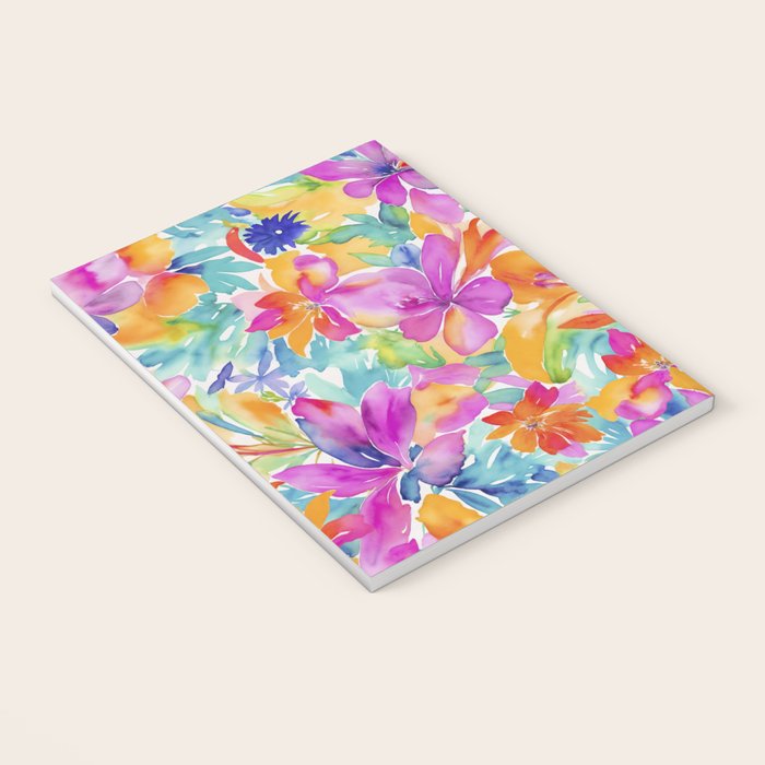 Fragments Of Botanical Memory Multicolor Flowers Notebook Gallery Image 3