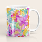 Fragments Of Botanical Memory Multicolor Flowers Coffee Mug Gallery Image 1