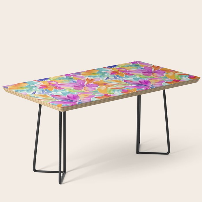 Fragments Of Botanical Memory Multicolor Flowers Coffee Table Gallery Image 1