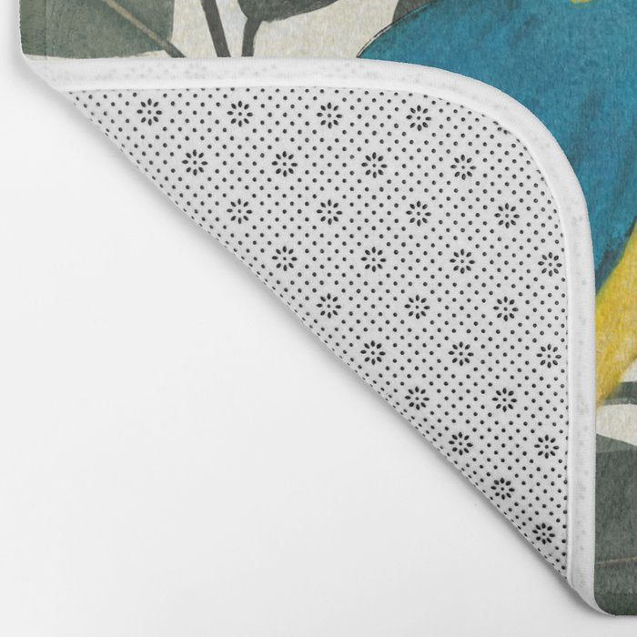 Parrots and jungle II Bath Mat Gallery Image 2