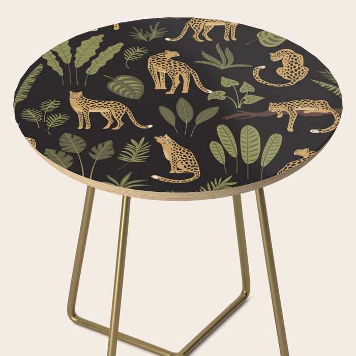 Jungle Night Cheetah Prints Side Table Gallery Image 2