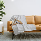 Baby Monkey - Colorful Throw Blanket Gallery Image 1