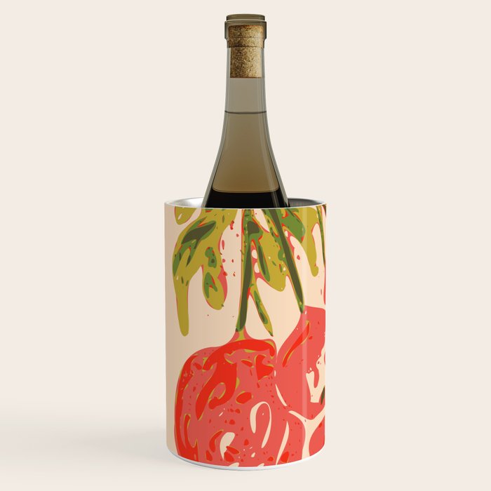 Coral berries: fall florals no.19 Wine Chiller Gallery Image 2