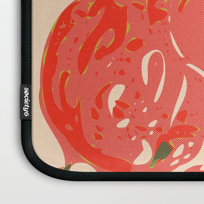 Coral berries: fall florals no.19 Laptop Sleeve Gallery Image 3