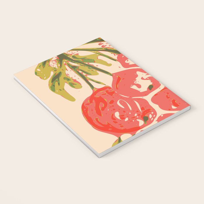 Coral berries: fall florals no.19 Notebook Gallery Image 3