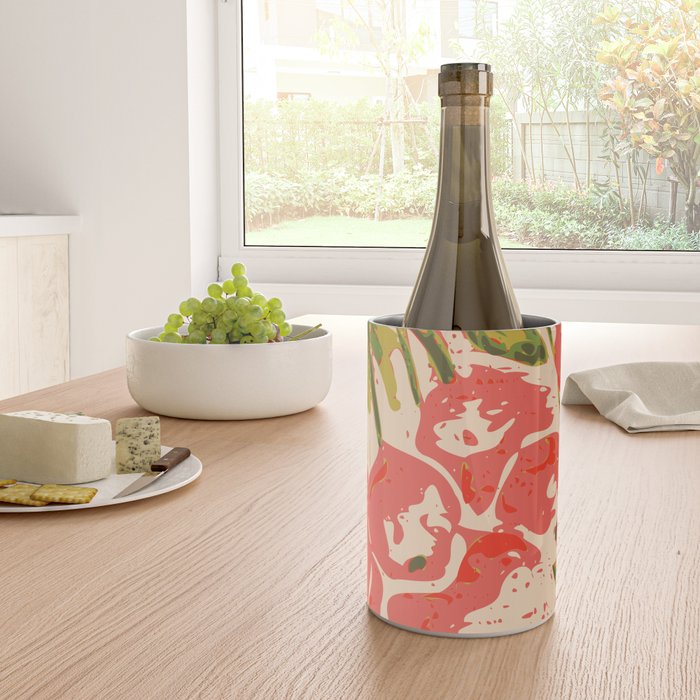Coral berries: fall florals no.19 Wine Chiller Gallery Image 4