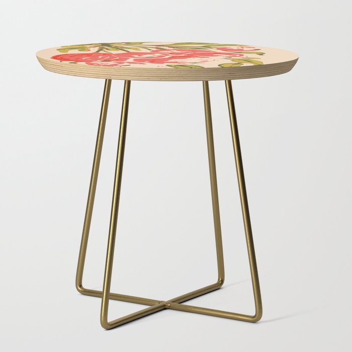 Coral berries: fall florals no.19 Side Table Gallery Image 1