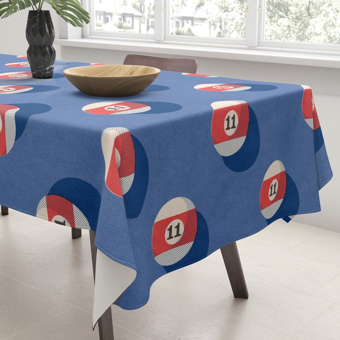 BALLS Billiards - pattern Tablecloth Gallery Image 3