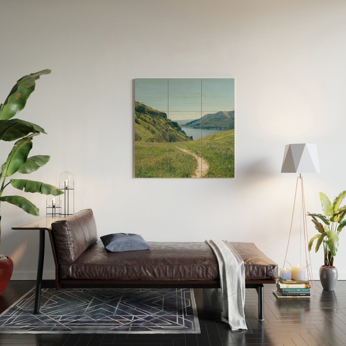 Spring Gorge Wood Wall Art Gallery Image 2