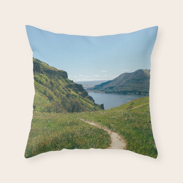Spring Gorge Throw Pillow Gallery Image 6