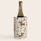 Tabriz Antique Persian Hunting Rug Print Wine Chiller Gallery Image 2