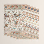 Tabriz Antique Persian Hunting Rug Print Wrapping Paper Gallery Image 3