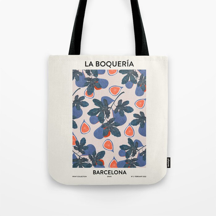 Fruit market Barcelona Inspiration Tote Bag Gallery Image 1