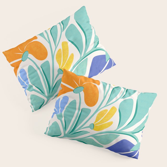 Whimsical Wildflowers Pillow Sham Gallery Image 3
