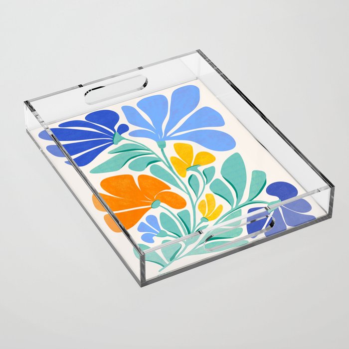Whimsical Wildflowers Acrylic Tray Gallery Image 1