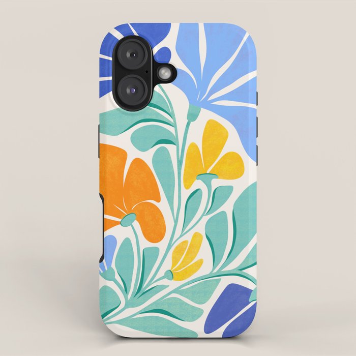 Whimsical Wildflowers iPhone Case Gallery Image 1