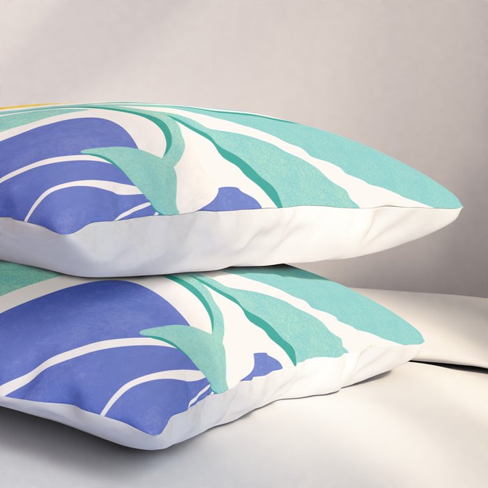 Whimsical Wildflowers Pillow Sham Gallery Image 3
