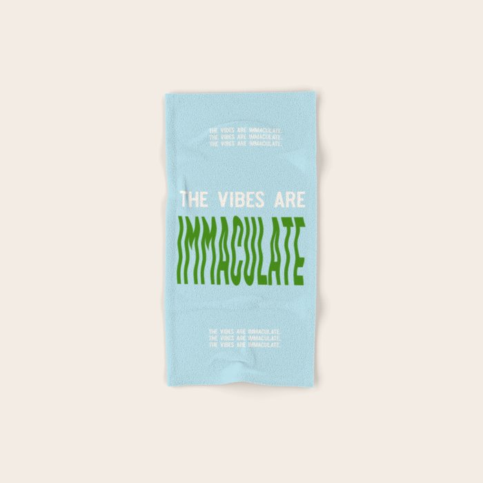Immaculate Vibes Hand & Bath Towel Gallery Image 1