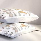 Noahs Ark Animals Pillow Sham Gallery Image 3