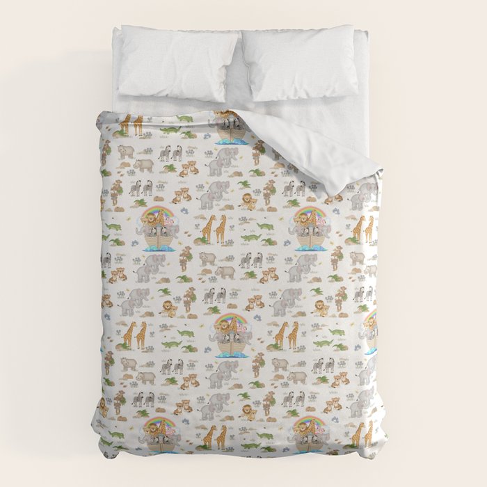 Noahs Ark Animals Duvet Cover Gallery Image 6