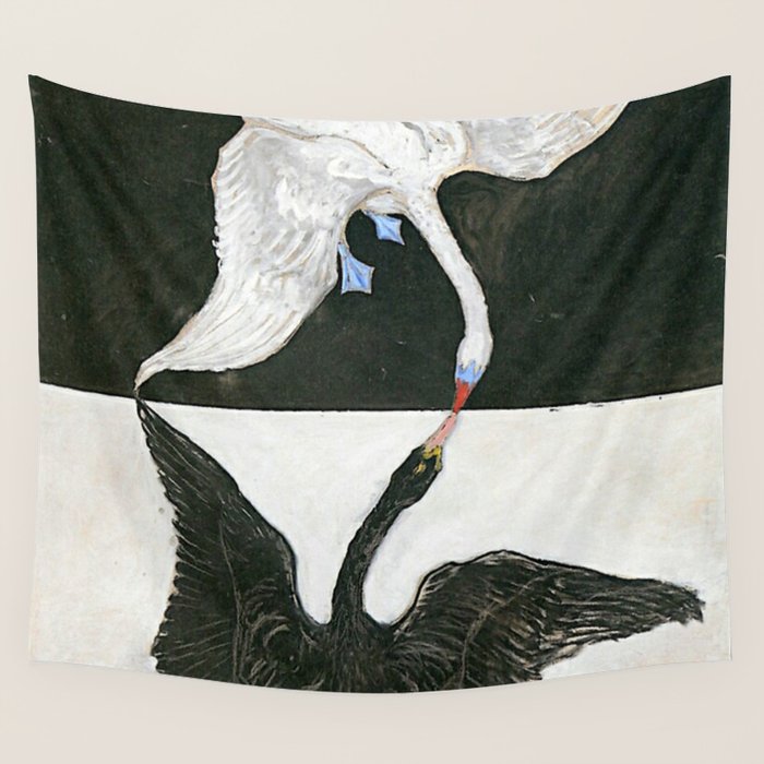 Hilma af Klint The Swan Wall Tapestry Gallery Image 1