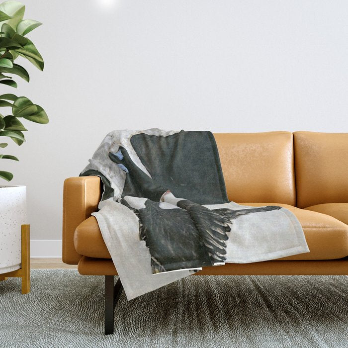 Hilma af Klint The Swan Throw Blanket Gallery Image 1