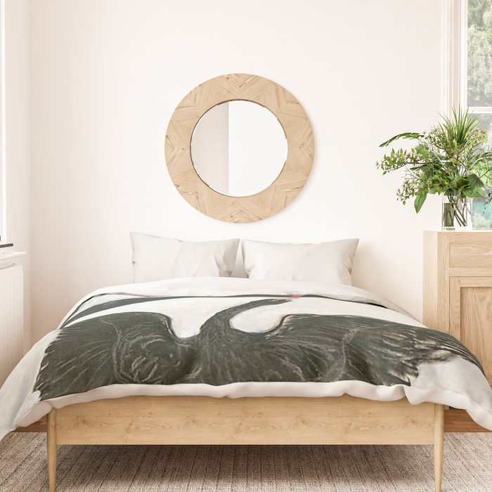 Hilma af Klint The Swan Duvet Cover Gallery Image 3