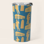 Roman Architecture Ancient Monuments and Italian Statues Travel Mug Gallery Image 2
