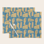 Roman Architecture Ancient Monuments and Italian Statues Placemat Gallery Image 1