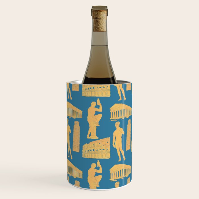 Roman Architecture Ancient Monuments and Italian Statues Wine Chiller Gallery Image 2