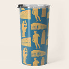 Roman Architecture Ancient Monuments and Italian Statues Travel Mug Gallery Image 3