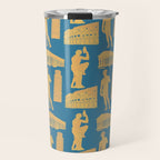 Roman Architecture Ancient Monuments and Italian Statues Travel Mug Gallery Image 1