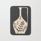 Minimal Abstract Art Vase 20 Bath Mat Gallery Image 1