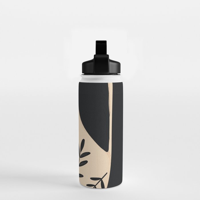 Minimal Abstract Art Vase 20 Water Bottle Gallery Image 2
