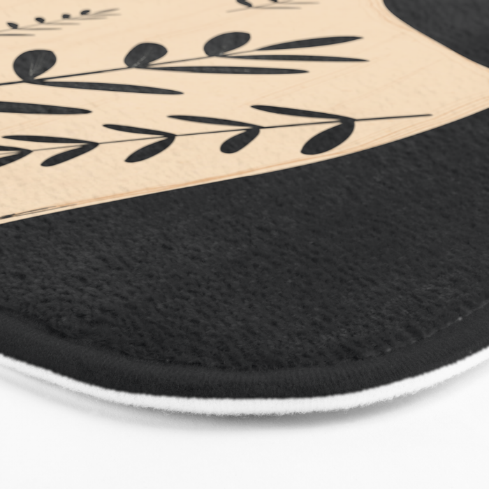Minimal Abstract Art Vase 20 Bath Mat Gallery Image 3