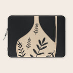 Minimal Abstract Art Vase 20 Laptop Sleeve Gallery Image 1