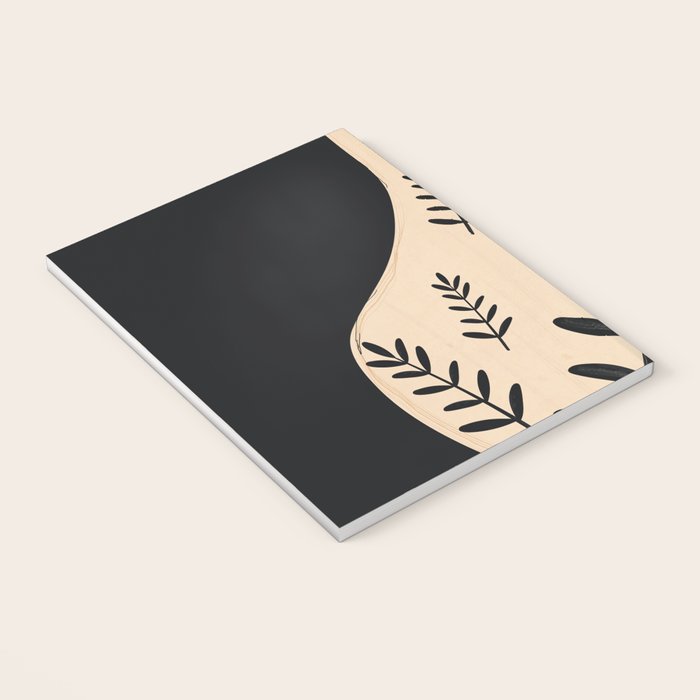 Minimal Abstract Art Vase 20 Notebook Gallery Image 3
