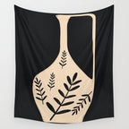 Minimal Abstract Art Vase 20 Wall Tapestry Gallery Image 4