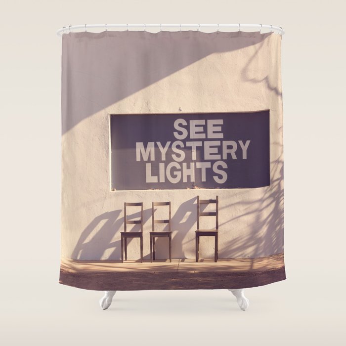 See Mystery Lights - Marfa, Texas Shower Curtain Gallery Image 1