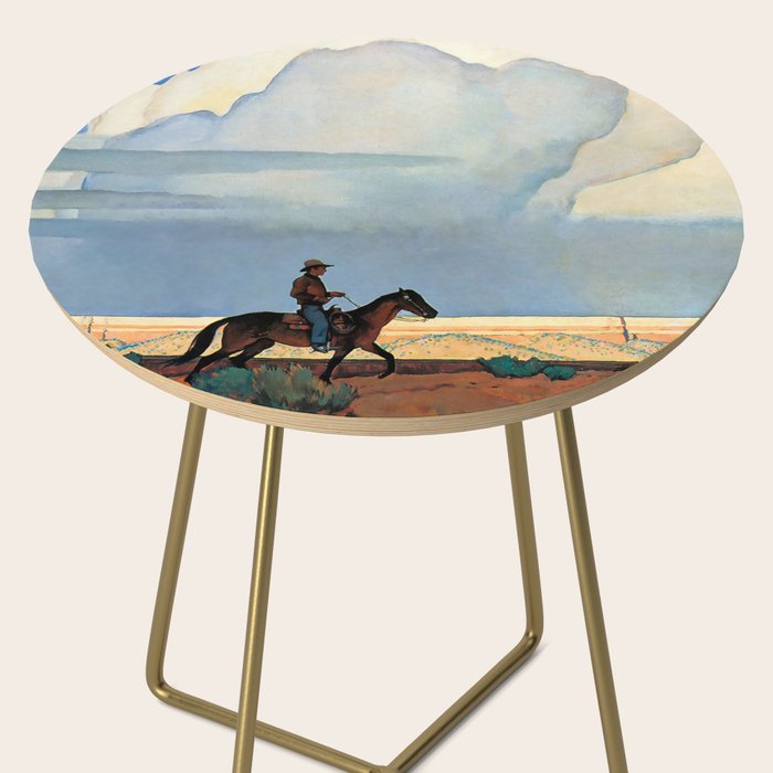 âDesert Journeyâ Western Art by Maynard Dixon Side Table Gallery Image 2