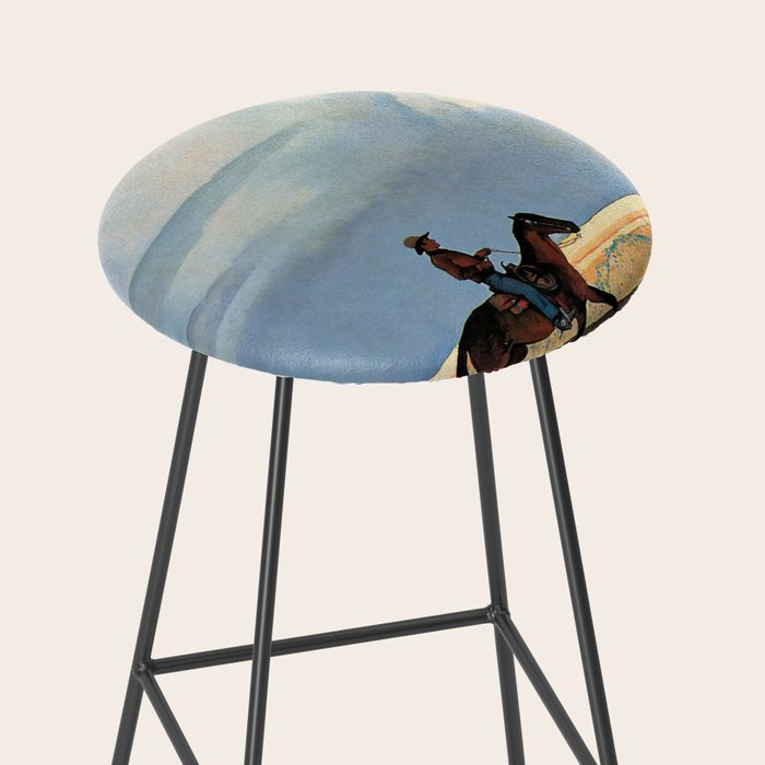 âDesert Journeyâ Western Art by Maynard Dixon Stool Gallery Image 2
