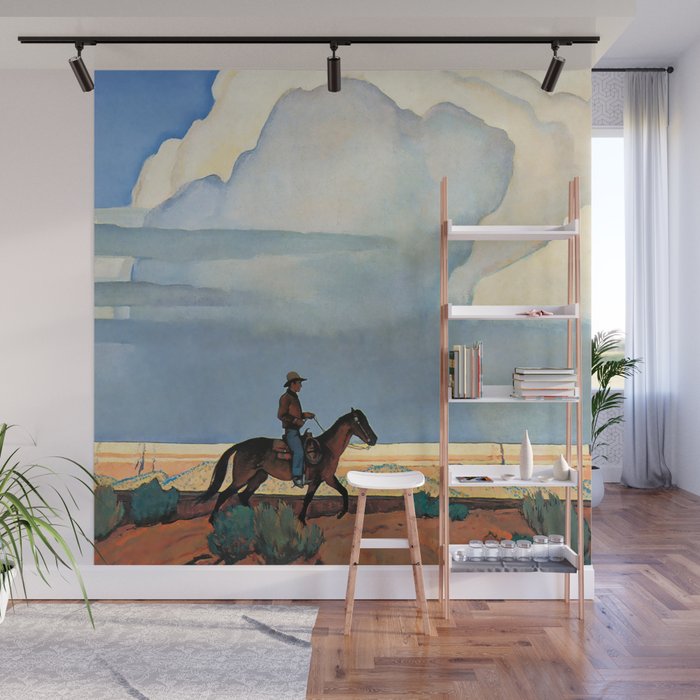 âDesert Journeyâ Western Art by Maynard Dixon Wall Mural Gallery Image 1