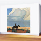 âDesert Journeyâ Western Art by Maynard Dixon Wall Mural Gallery Image 2