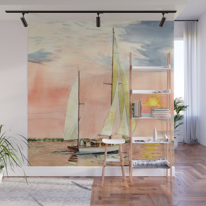 Sea Star Wall Mural Gallery Image 1