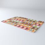 Quilt Triangle Shapes - Multi-color Rug Gallery Image 3