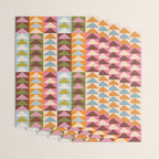 Quilt Triangle Shapes - Multi-color Wrapping Paper Gallery Image 3